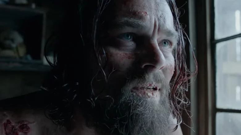 Leonardo DiCaprio in The Revenant