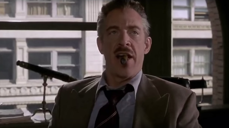 J. Jonah Jameson in his office