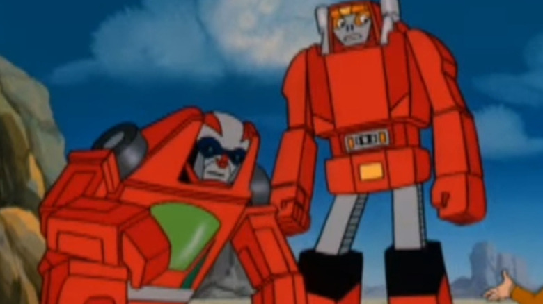 Two GoBots talking