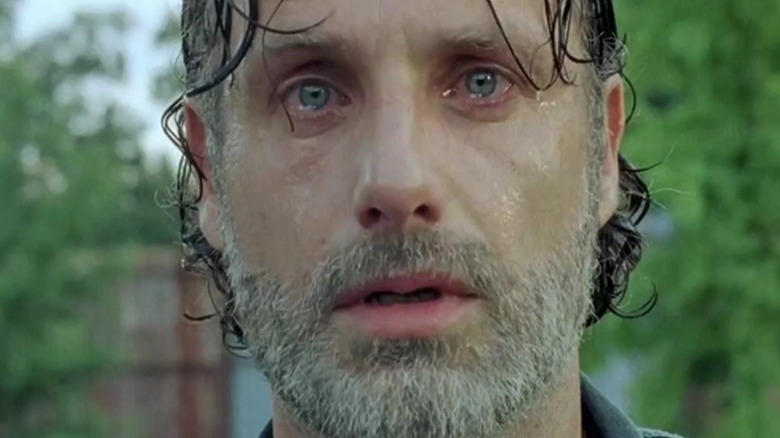 Rick sacrifices himself on The Walking Dead