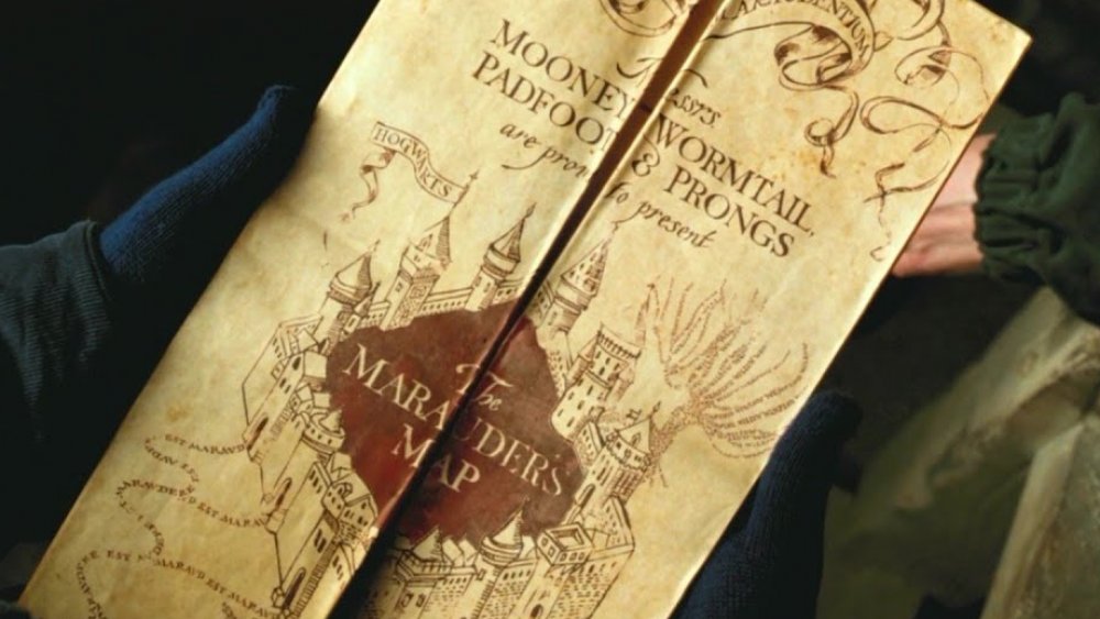 The Marauder's Map remains a mystery in the movies