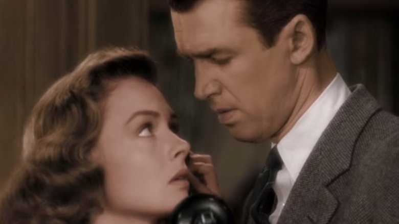 James Stewart and Donna Reed in It's a Wonderful Life (1946)