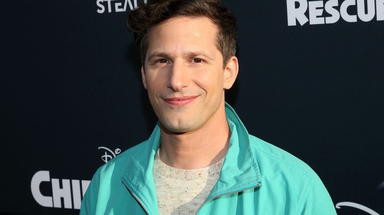 Andy Samberg smiling