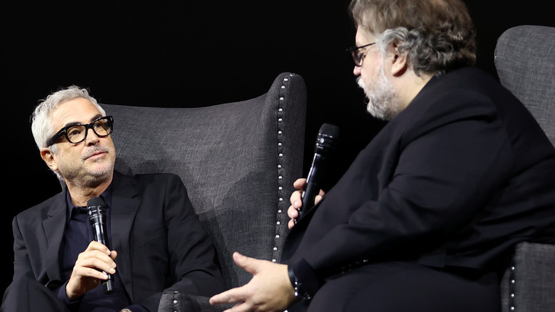 Alfonso Cuarón and Guillermo del Toro speaking