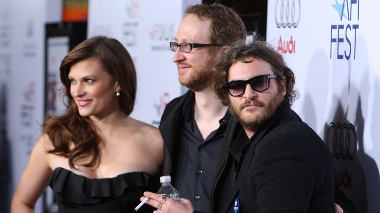 Vinessa Shaw, James Gray, and Joaquin Phoenix