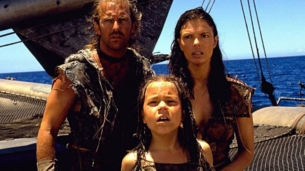 The cast of Waterworld