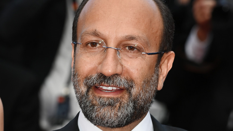 Asghar Farhadi in suit