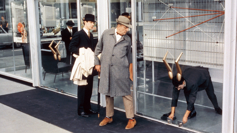 Jacques Tati in "Playtime"