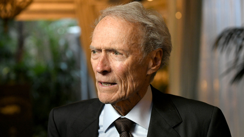 Clint Eastwood talking