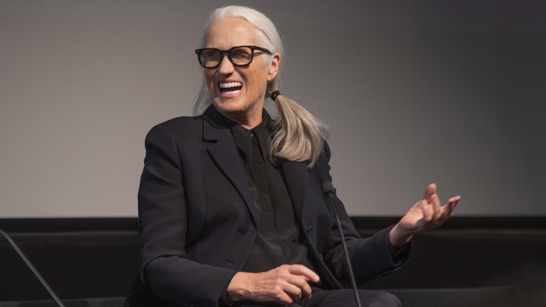 Jane Campion laughing