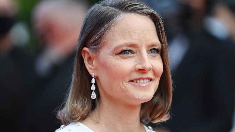 Jodie Foster smiling