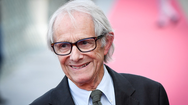 Ken Loach smiling