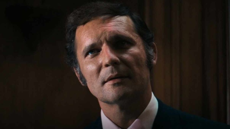 John Vernon looks up