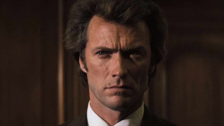 Clint Eastwood and his signature scowl 