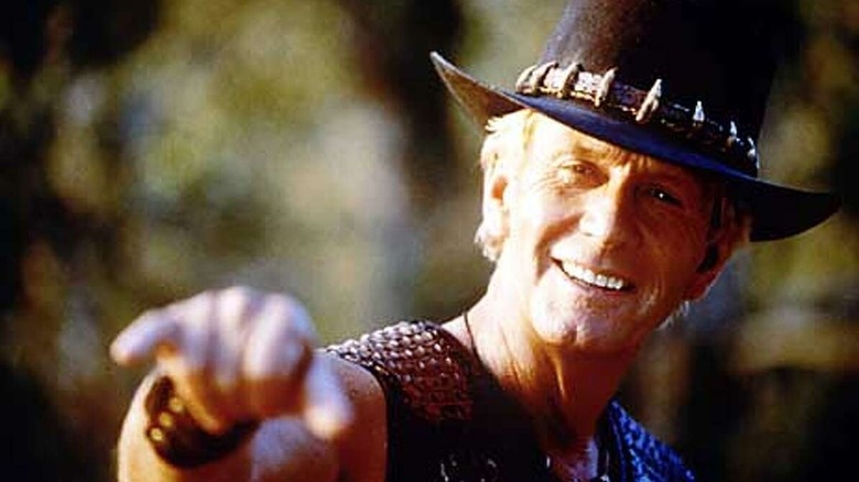 Paul Hogan in Crocodile Dundee in Los Angeles