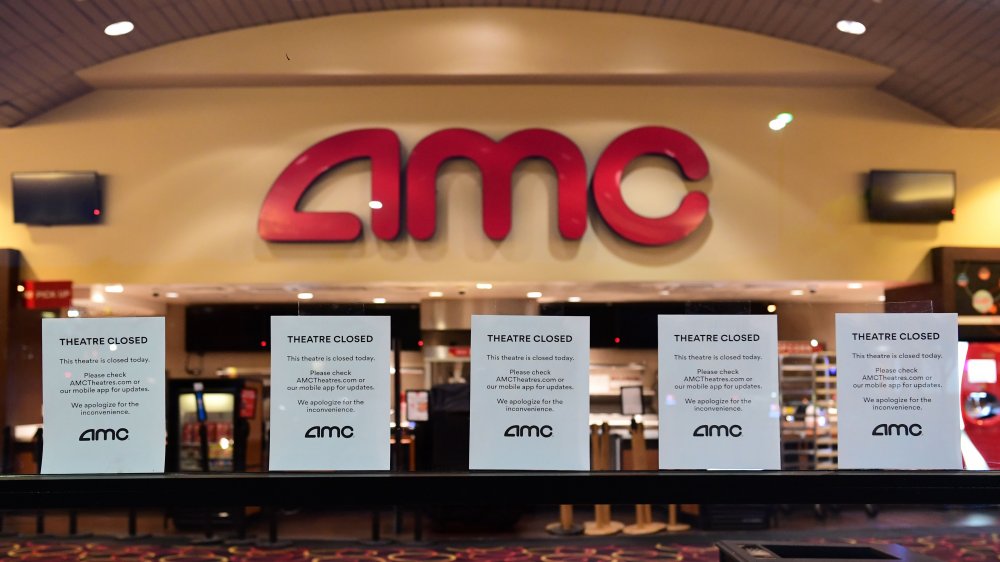 Closed AMC movie theater