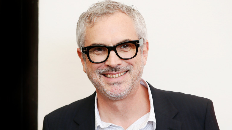 Alfonso Cuaron smiling glasses