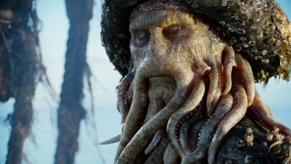 Davy Jones in Pirates of the Caribbean: Dead Man's Chest