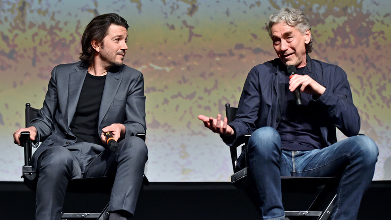 Diego Luna and Tony Gilroy at Andor screening