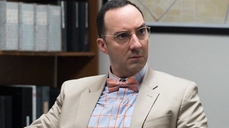 Buster Bluth in a tan suit