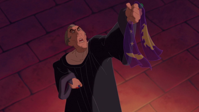 Frollo is angry