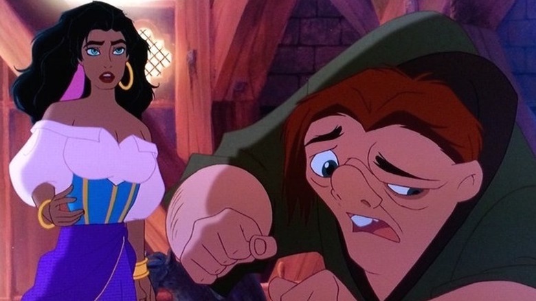 Esmeralda and Quasimodo