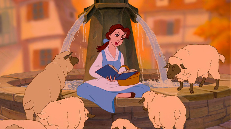 Belle reading