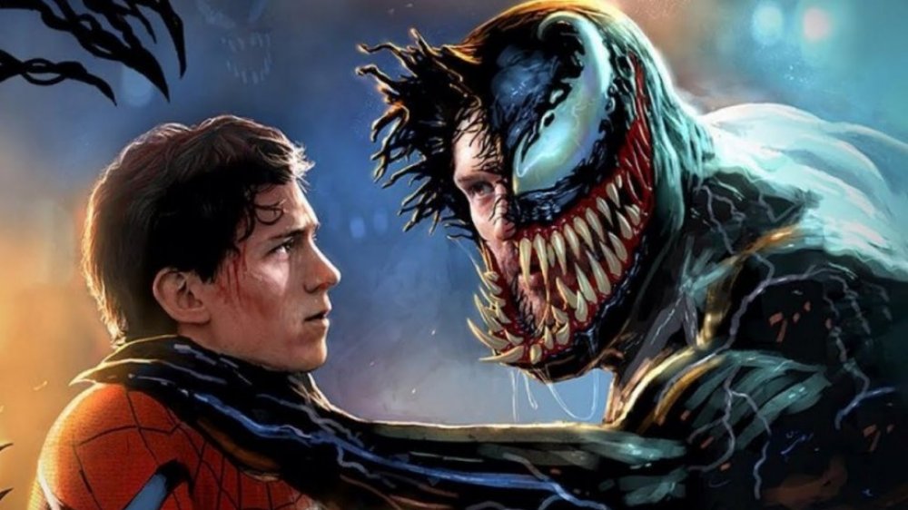 Spider-Man and Venom fan art