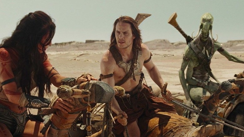 John Carter in desert