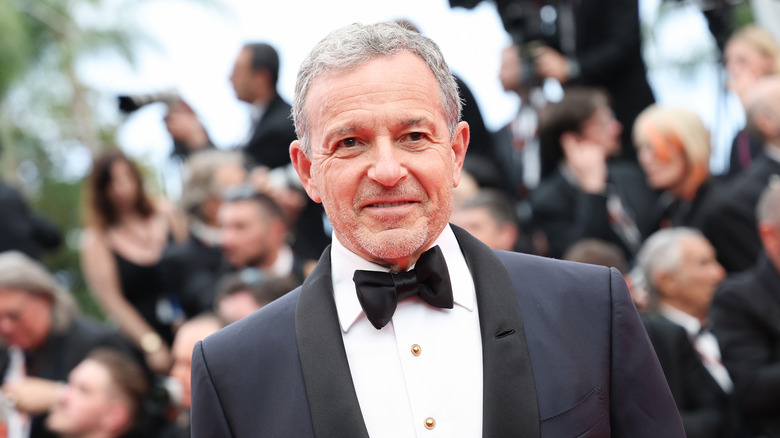 Bob Iger attends a movie premiere