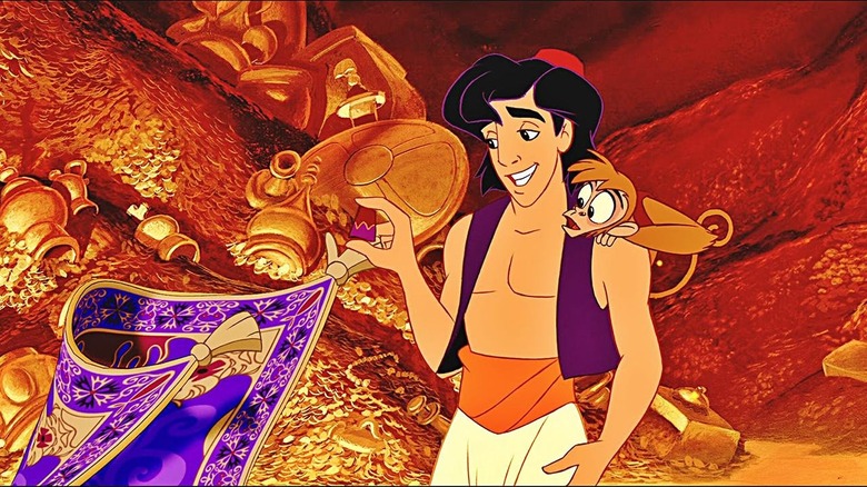Aladdin, Abu, and Carpet