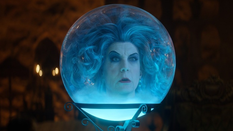 Jamie Lee Curtis in glass ball