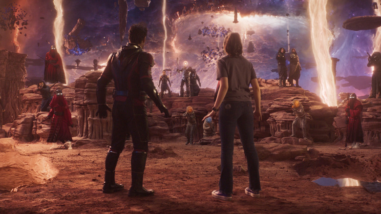 Cassie and Scott enter the Quantum Realm