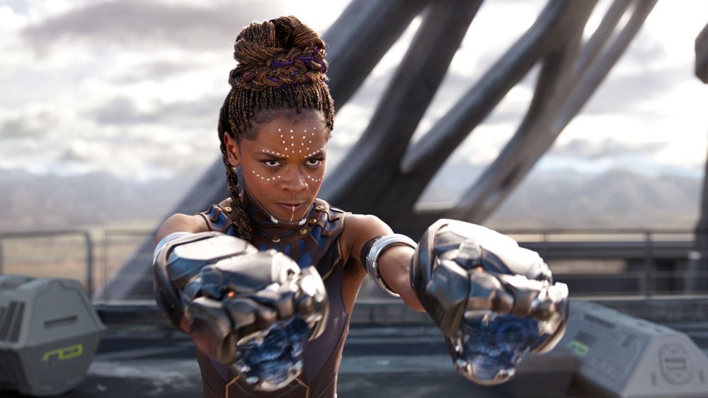 Letitia Wright as Shuri in Black Panther