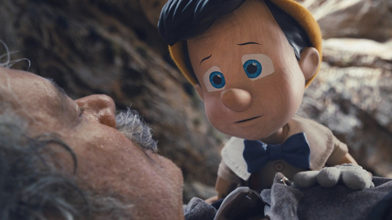 Pinocchio sad