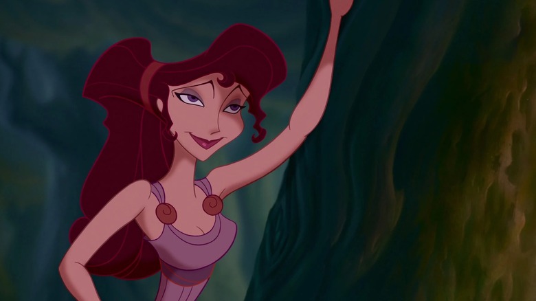 Megara smiling