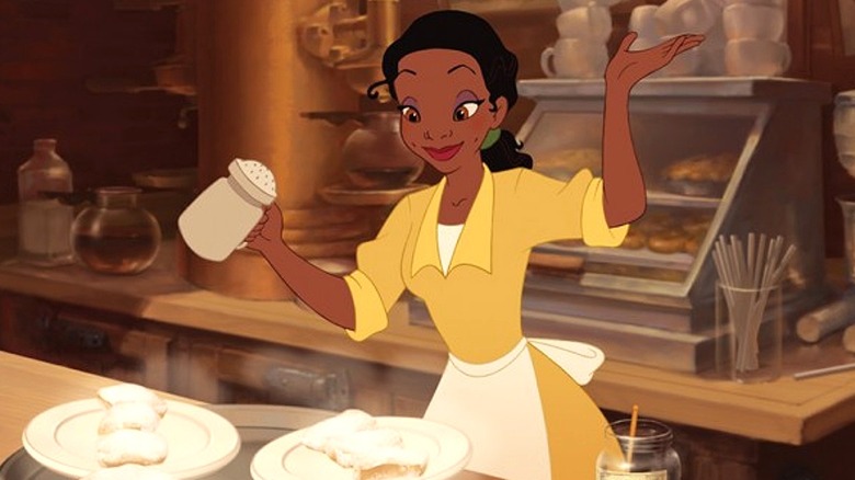 Tiana cooking meals