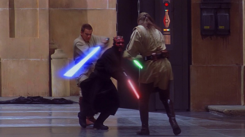 Phantom Menace lightsaber fight