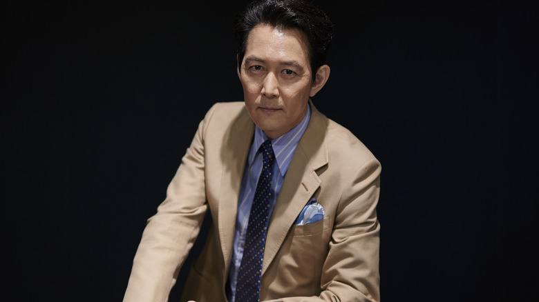 Lee Jung-jae smiling