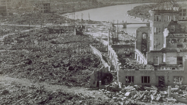 Hiroshima after bombing