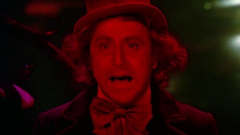 Gene Wilder Willy Wonka red