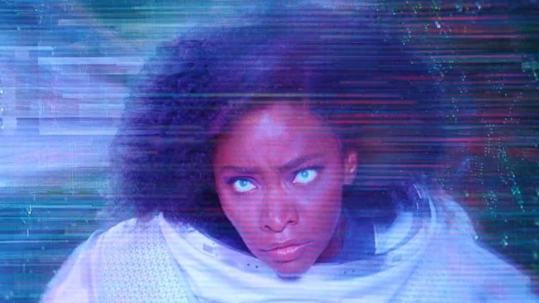 Monica Rambeau glowing blue eyes