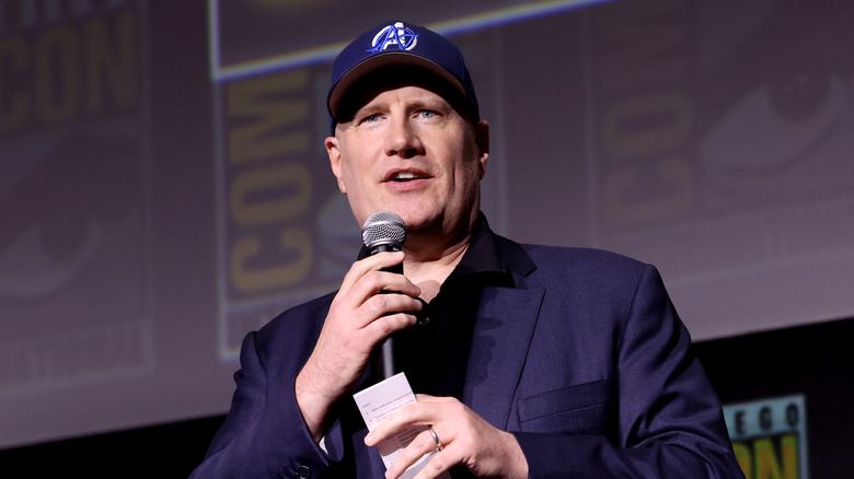 Kevin Feige speaking