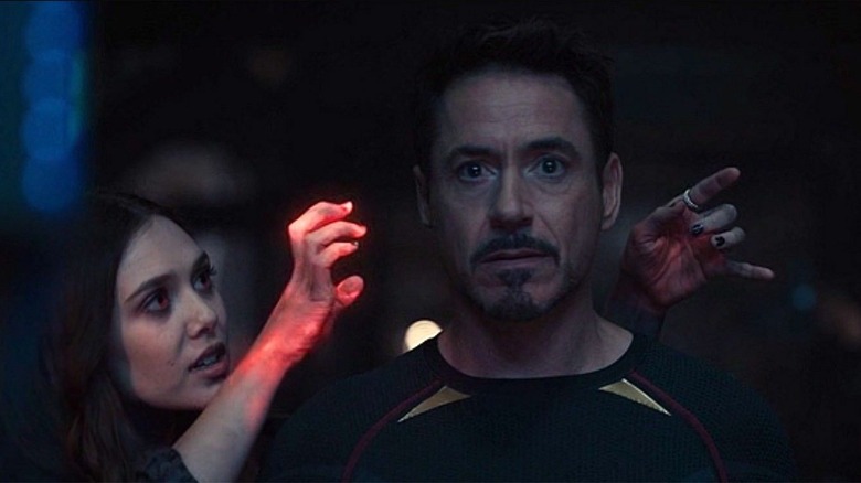 Wanda Maximoff Tony Stark mind control