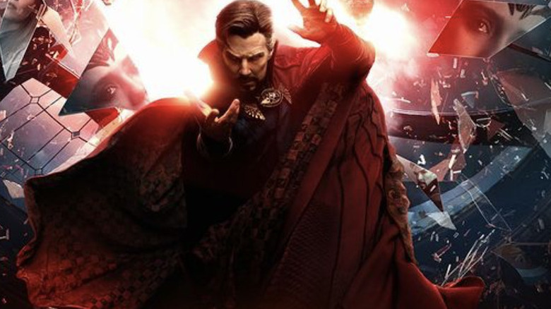 Doctor Strange 2 poster with Captain Carter shield