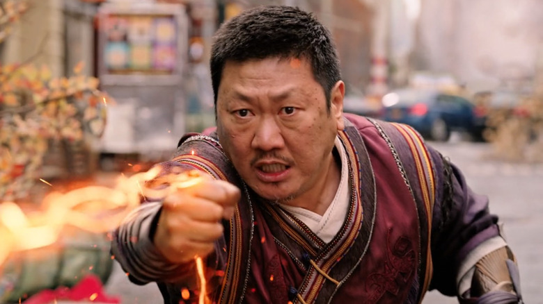 Wong holding magic rope