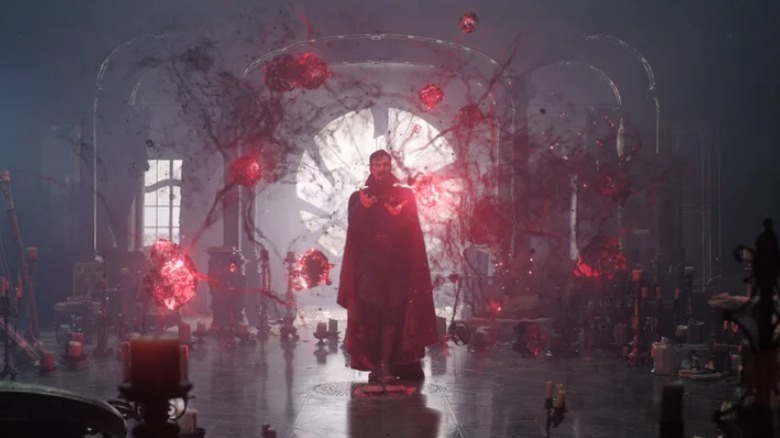 A scene from Doctor Strange in the Multiverse of Madness