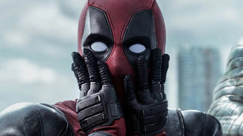 Deadpool surprised