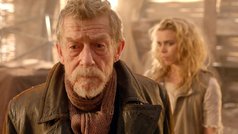 The War Doctor frowns