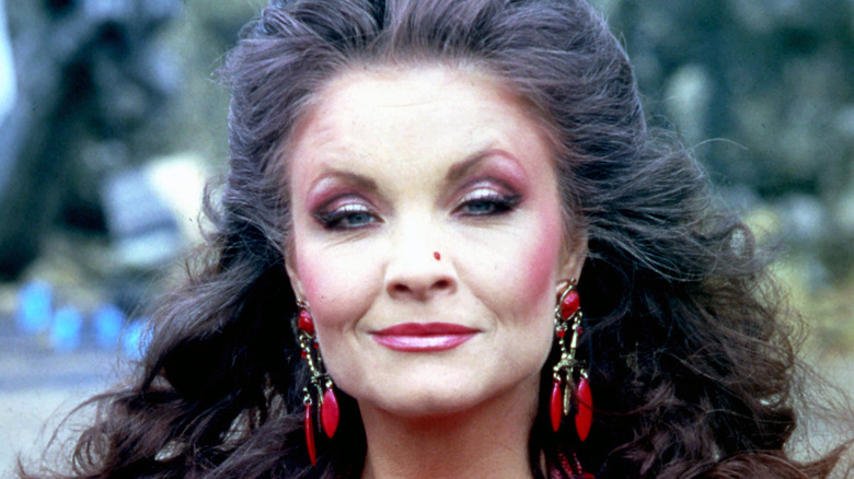 Kate O'Mara smiles